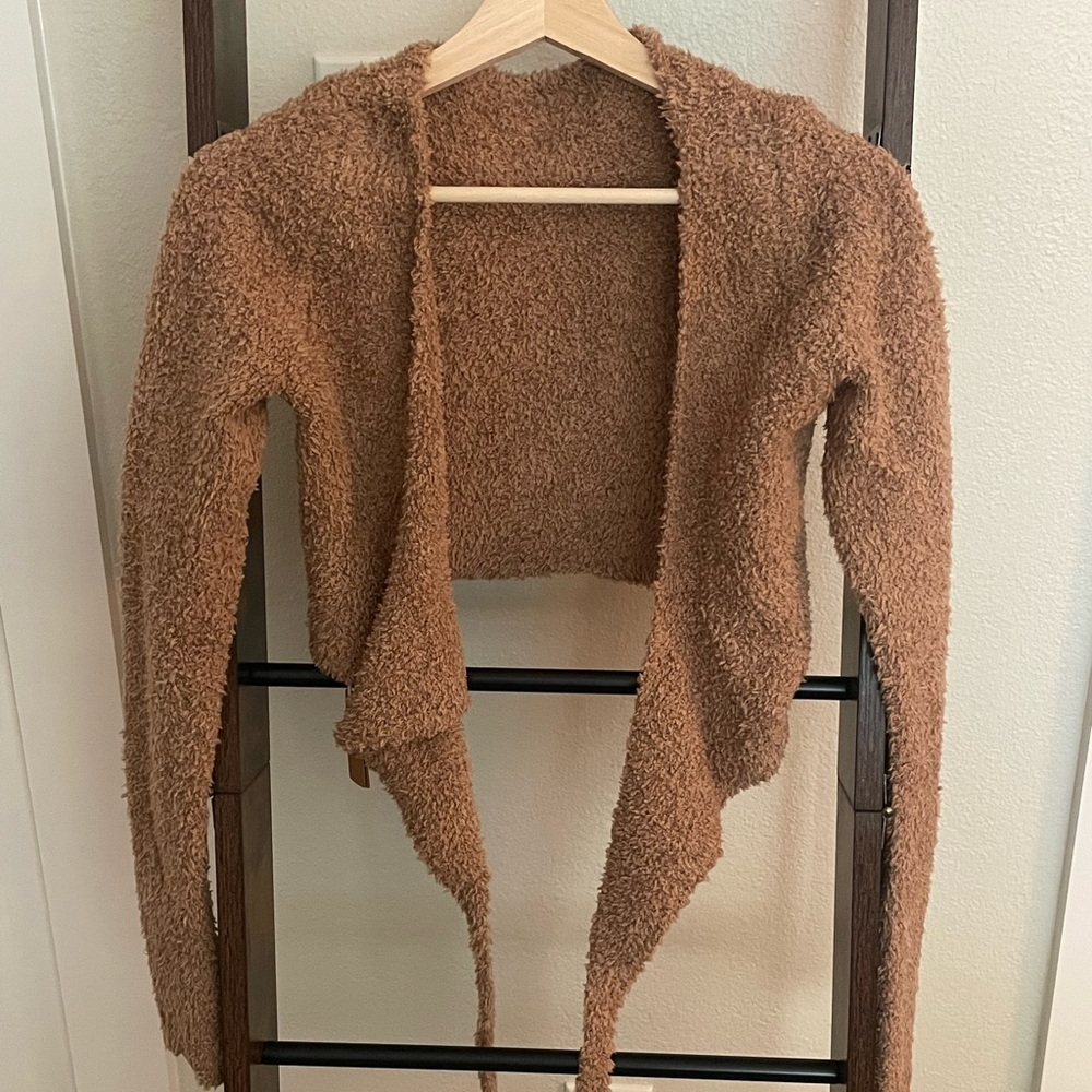SKIMS wrap in camel